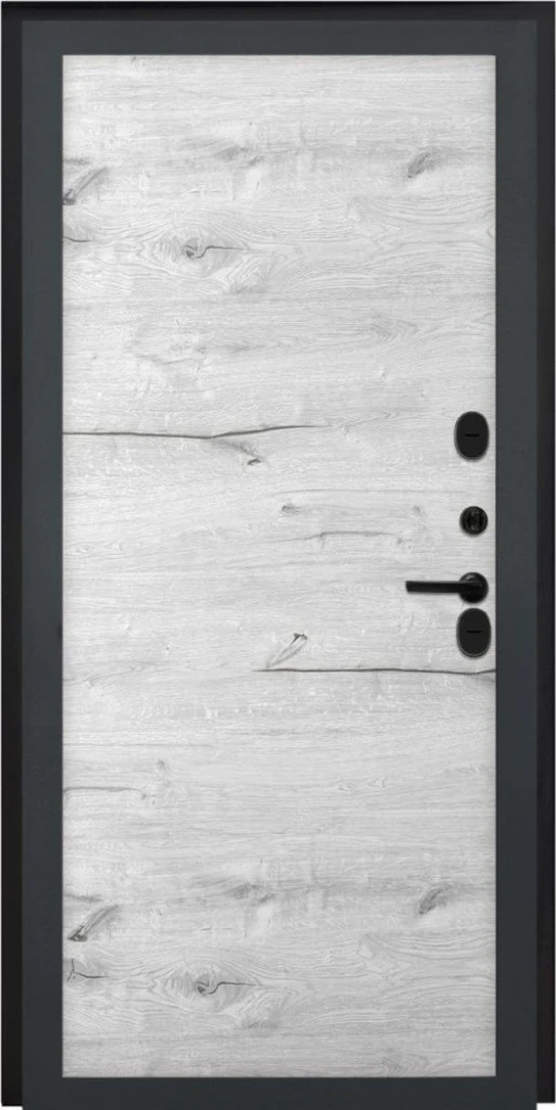 Входная дверь ДвериПРО Д-68 Без фрезеровки Дуб арктик горизонт DPRO222675 внутренняя сторона